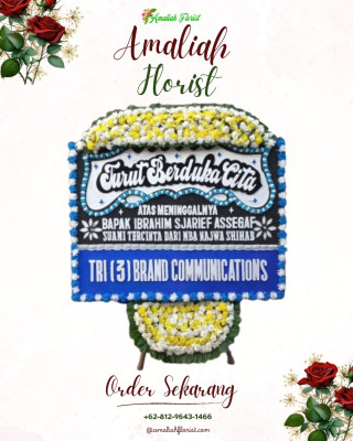 Papan Bunga Duka di Tegal Bunder