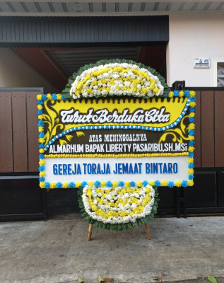 Papan Bunga Duka di Tegal Bunder