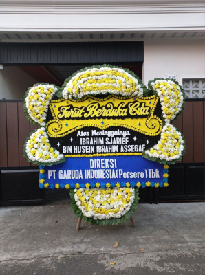 Papan Bunga Duka di Tegal Bunder